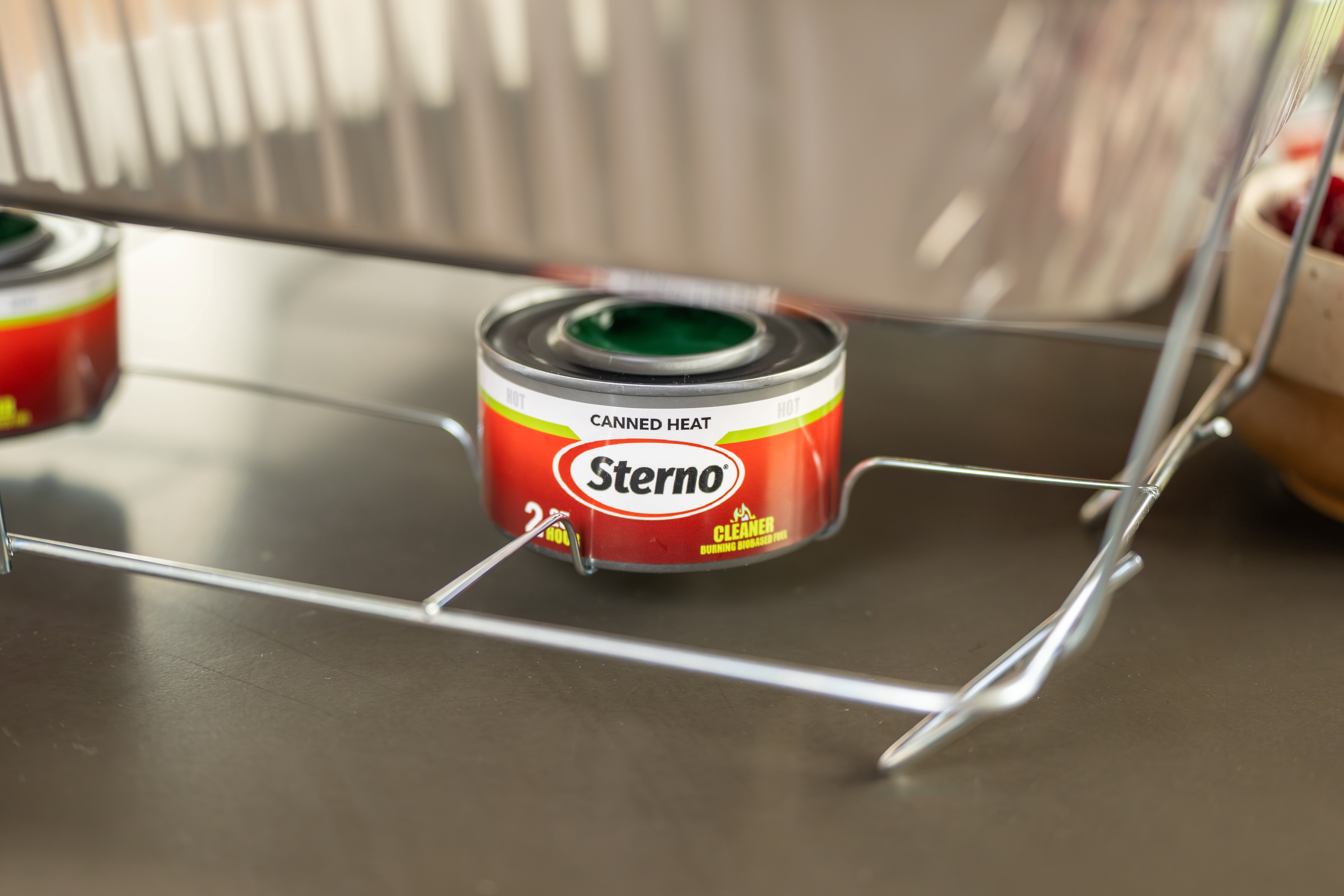 Sterno 2.25 Hour Canned Heat Ethanol Gel Chafing Fuel, USDA Certified Bio-Based, UL Validated, 6.1oz