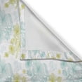 thumbnail image 3 of Ambesonne Retro Kitchen Curtains, Line Art Inspiration Abstract, 55"x39", Pale Blue Pale Green, 3 of 3