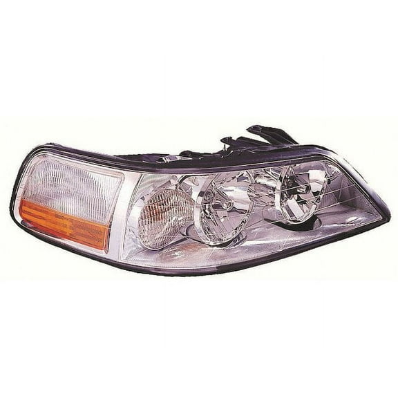 Right Headlight Assembly - Compatible with 2005 - 2011 Lincoln Town Car 2006 2007 2008 2010