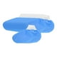 thumbnail image 4 of 25 pares cubiertas de pies de esquí desechables cubiertas de calcetines para viajes de salón de belleza Blue Eusize 38 a 46, 4 of 8
