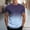 Blue, variant on Men's Graphic T-Shirts Gradient Short Sleeve Round Neck Summer Tee Tops Yellow