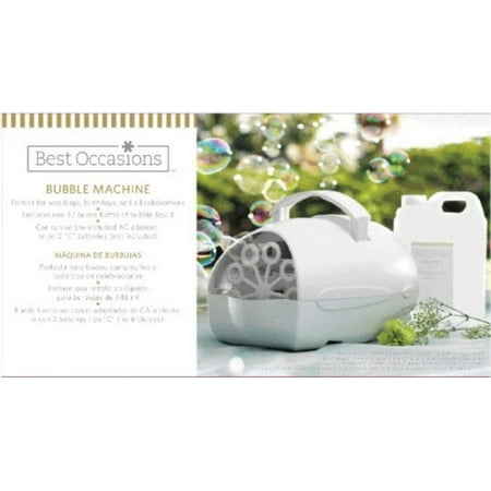 Best Occasions Bubble Machine, 1 Each