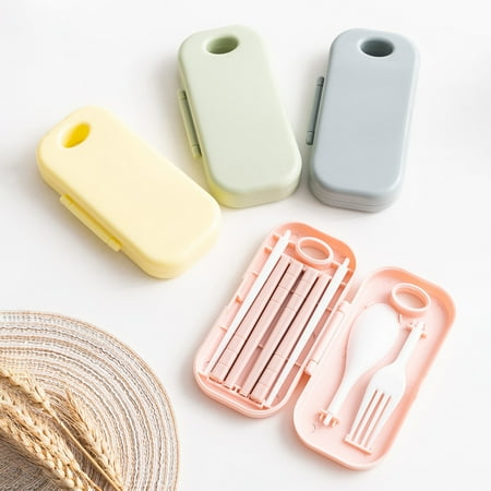 

SPRING PARK Portable Cutlery Healthy Eco-Friendly Spoon Fork Tableware Set，Creative gifts for Mother s Day Party Holidays Anniversary Tableware Sets