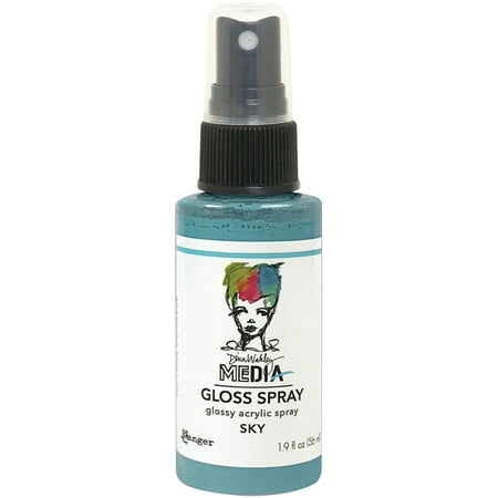 UPC: 0789541073789 | Dina Wakley Media Gloss Sprays 2oz-Sky