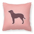 thumbnail image 2 of Carolines Treasures BB3701PW1818 American Water Spaniel Checkerboard Blue Fabric Decorative Pillow, 2 of 5