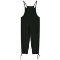 thumbnail image 6 of LYHaoo Jumpsuit for Girls Girls Sleeveless Jumpsuit With Adjustable Spaghetti Straps And Side Pockets Casual Summer Romper For Big Kids And Comfortable Pull On Play Outfit,Sizes 13-14 Years, 6 of 6