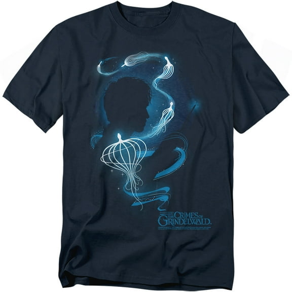 Fantastic Beasts 2 T-Shirt Newt Silhouette Unisex Graphic Tee For Men & Women