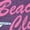 HEATHER PURPLE, variant on Lilo & Stitch - Ohana Beach Blub - Toddler And Youth Girls Fitted Short Sleeve Graphic T-Shirt
