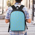 thumbnail image 5 of Uemuo Duck Swimming Printed Durable 17-inch Student Backpack - Lightweight, Waterproof, Adjustable Straps, Ideal for School, Work, Travel, 5 of 5