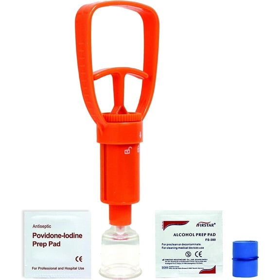 Ever Ready First Aid Snake Bite Venom Extractor Suction Kit