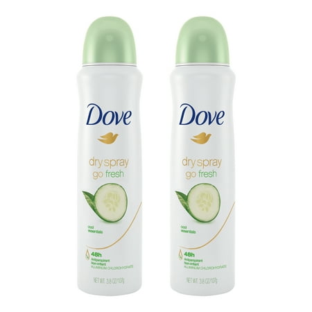 Dove Deodorant Coupons - (2 Pack) Dove Dry Spray Antiperspirant Deodorant Cool Essentials 3.8 oz