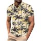 thumbnail image 1 of Camisetas de Manga Larga para Hombres Sudadera Casual con Botón Impreso, 1 of 5
