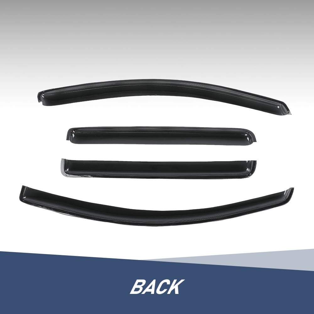 in-Channel Window Vent Visors Fit For 2023-2026 Chevy Colorado GMC Canyon Smoke Window Deflectors Side Wind Deflector