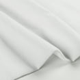 thumbnail image 6 of TWOPAGES 52 W X 96 L Inch Drapery Pinch Pleated Top Light Filtering Curtain Soft Linen Textured Drape for Bedroom, 1 Panel, White, 6 of 6