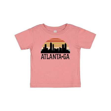 

Inktastic Atlanta Georgia Skyline Vintage Gift Baby Boy or Baby Girl T-Shirt