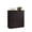 Chocolate, variant on 7-Drawer Chest with Locks on 2-Top Drawers Plus 1-Door, 3-Shelves - White
