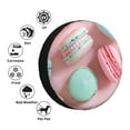 thumbnail image 4 of Xecao Pastel Macarons Delight for Tire Covers,Wheel Tire Cover Waterproof, Dust-Proof, And Universally Fitting for Cars,Trailers, SUVs-16 inch, 4 of 6