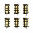 thumbnail image 1 of Elitco Éclairage G4LED504-6PK 1.8W 3000K LED G4 Extérieur Évalué Ampoule - Pack de 6, 1 of 1