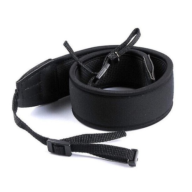 Cinturón de hombro para cámara, correa de neopreno ajustable para el cuello, compatible con cámaras Canon, Nikon, Pentax, Sony Dslr