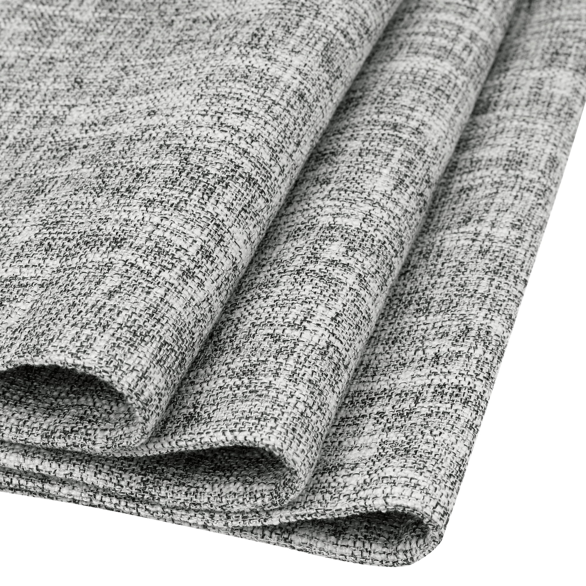 Unique Bargains 1 Pack Solid Color Table Runner Long Linen Table Banner Grey 12"x71"