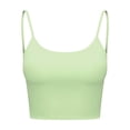 thumbnail image 1 of Soidarity Camiseta sin mangas Sujetador deportivo Chaleco de fitness Lavable Accesorios de gimnasio Ropa para correr Comodidad Sexy Halter Tops Equipo de Uniforme atlético Verde ocho Soidarity OD029032-05, 1 of 6