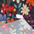 thumbnail image 3 of Yayeee Tapestry Wall Hanging for Bedroom 90" x 60" Living Room Home Wall Art Decor, Bright Colorful Flowers Pattern, 3 of 7