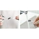 thumbnail image 3 of Eyebrow Scissors with Comb, Black Eyebrow Trimmer Scissors, Stainless Steel Eyebrow Trimmer Eyelash Comb Eyebrow Comb Small Eyebrow Grooming Beauty Tool for Men Women, 3 of 5