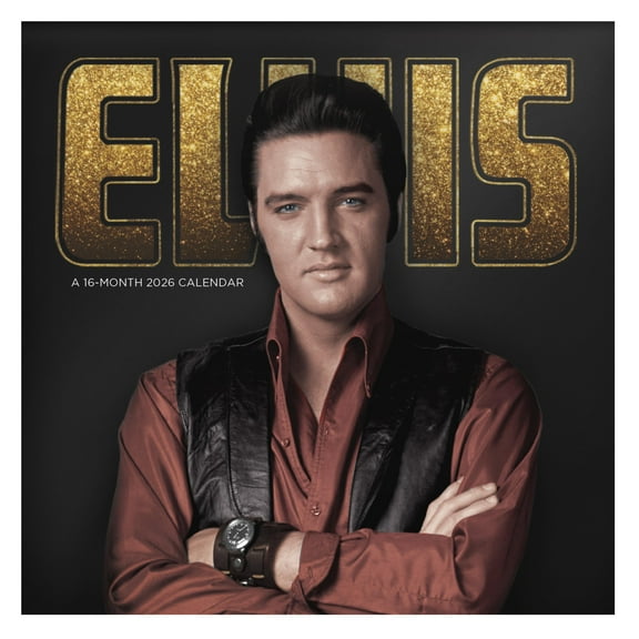 Elvis Wall Calendar, 16 Months, by Trends International
