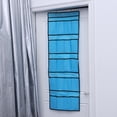 thumbnail image 1 of SASABAXI Over Door Storage Organizer Blue Mesh Pockets for Home Accessory 1Set, 1 of 8