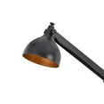 thumbnail image 2 of Benjara BM224965 Lampadaire Rond en Métal avec Support de Tige Réglable et Noir, 2 of 5