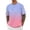 Light Purple, variant on Krdevn Men's Oversized T Shirt Crew Neck Short Sleeve T Shirt with Gradient City Print Basic Shirts Men Loose Casual Shirts Sports Shirts,XS