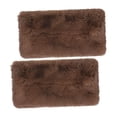 thumbnail image 5 of ETHZZLE 2Pcs Faux Fur Hand Muff Light Brown Plush Hand Warmer Pillow Soft Insulated Winter Accessory, 5 of 8