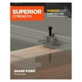 thumbnail image 2 of CAMO Wedge Deck Clips - 360 Pack (4 Cartons of 90), 2 of 2