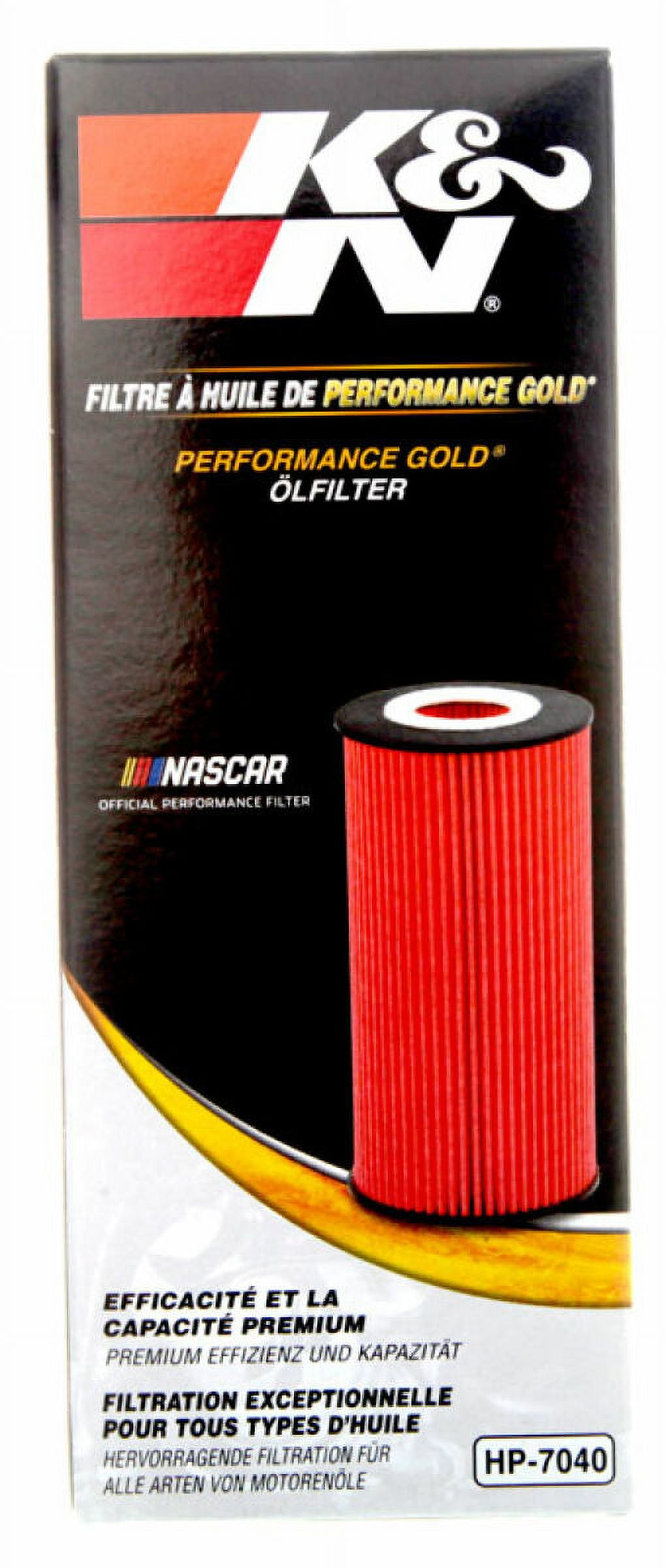 K&N Engine Oil Filter P/N:HP-7040 Fits select: 2012-2020 MERCEDES-BENZ E, 2016-2019 MERCEDES-BENZ GLE