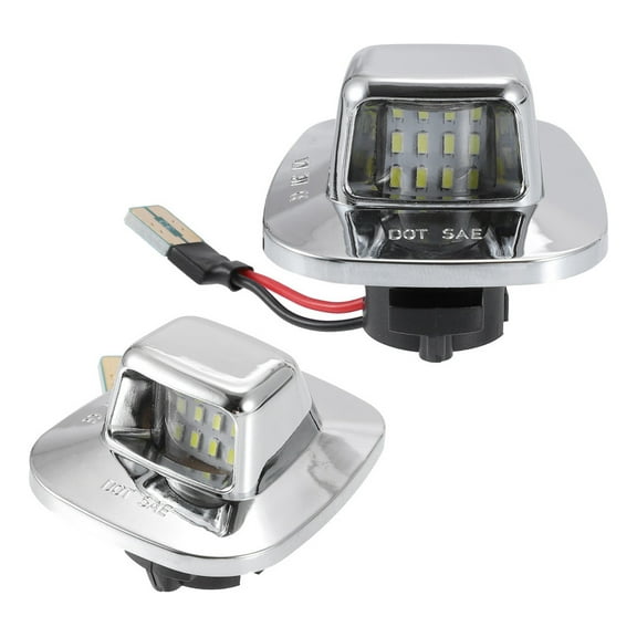 Applicable to LED License Plate Lights for Chevy C1500 C2500 C3500 GMC Sierra 1500 2500 3500