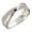 Gold and silver, variant on Practical Alloy Rings Waterproof Finger Jewelry Comfortable Elegant Rings