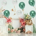 thumbnail image 5 of Unique Bargains 10Pcs Latex Party 12 Inch Round Helium Balloons Green, 5 of 6