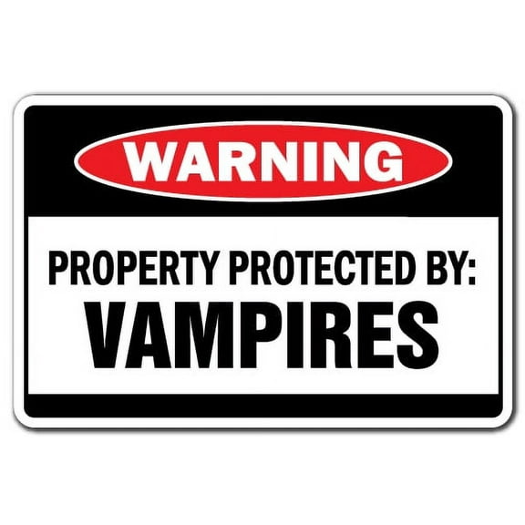 Property Protected By Novelty Sign | Indoor/Outdoor | Funny Home Décor for Garages, Living Rooms, Bedroom, Offices | SignMission personalized gift Wall Plaque Decoration