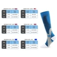 thumbnail image 3 of Calcetines de compresión de nailon para hombres y mujeres, calcetines de compresión para ciclismo, calcetines para correr al aire libre, calcetines deportivos, 3 of 6