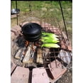 thumbnail image 3 of Cuisiland Potjie - Maceta de caldero de hierro fundido de 10 cuartos con tapa y 3 patas, olla de fog, 3 of 6