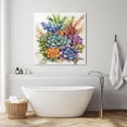 thumbnail image 5 of Wall Art Prints, Summer Botanical Succulents Framed Canvas Prints for Bedroom Living Room Bathroom Office, Watercolor Spring Floral Botanical Gallery Wrap Wall Art Poster for Gifts Home Decor 20"x20", 5 of 9