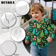 thumbnail image 6 of Uorisanigo Toddler Sweatshirt Cute Christmas Tree Crewneck Pullover Tops Novelty Ruffle Shoulder Sweatshirt for Girls Fall Winter Spring Clothes Sweater Hoodies, 6 of 7