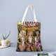 thumbnail image 2 of Josie and the Pussycats Bolso de tela con estampado de lienzo para mujer, bolsa de compras reutilizable y estética, con cremallera interior, regalo para mujer,38*45cm., 2 of 6