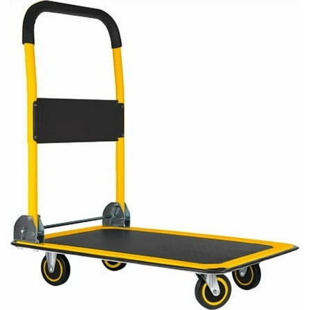 CRXX Folding Hand Truck Dolly Cart with Wheels Luggage Cart Trolley Moving 330lbs