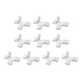 thumbnail image 1 of Conector LED de forma T de 8 mm 2P para luz de un solo color 3528 2 conductores 10 piezas, 1 of 3