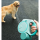 thumbnail image 5 of Correa retráctil autoextensible de nailon verde para perros cachorros, artículos duraderos para mascotas, 3 m, 5 of 5