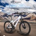 thumbnail image 3 of Adults Mountain Bike, 24-inch Wheels, Shimano 21 Speed Gear Mountain Women Bicycle, White, 3 of 8