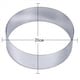 thumbnail image 4 of 2X Molde de Pastel Redondo de 4/6/8 Pulgadas, Juego de Herramientas para Hornear de Acero Inoxidable,Cortador de Galletas, Anillos para Magdalenas en IngléS, Anillos para Tarta DIY, 4 of 5