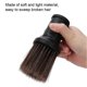 thumbnail image 5 of Cepillo de barbero para el cuello con cerdas suaves y respetuosas con la piel, cepillo desmontable para barrer el cabello, color negro., 5 of 5