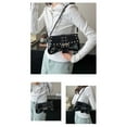thumbnail image 6 of FENOHREFE Punk Styles Shoulder Bag for Women PU Leather Studded Bag Elegant Underarm Purse for Parties and Daily Use, 6 of 8